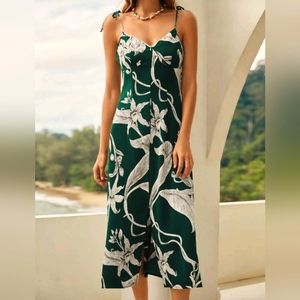 Midi Silk Dress
